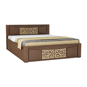 Wooden King Bed-EBDKH-901-4-30