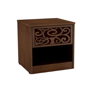 Wooden Bed Side Cabinet-EBSCH-901-1-30