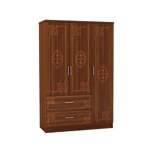 Cupboard Three Door with Drawer-ECBH-604-30